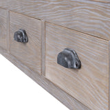Wooden Console Table 120cm Wide With 3 Drawers - Haldon