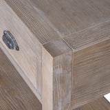 Wooden Console Table 120cm Wide With 3 Drawers - Haldon