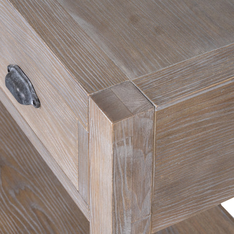Wooden Console Table 120cm Wide With 3 Drawers - Haldon