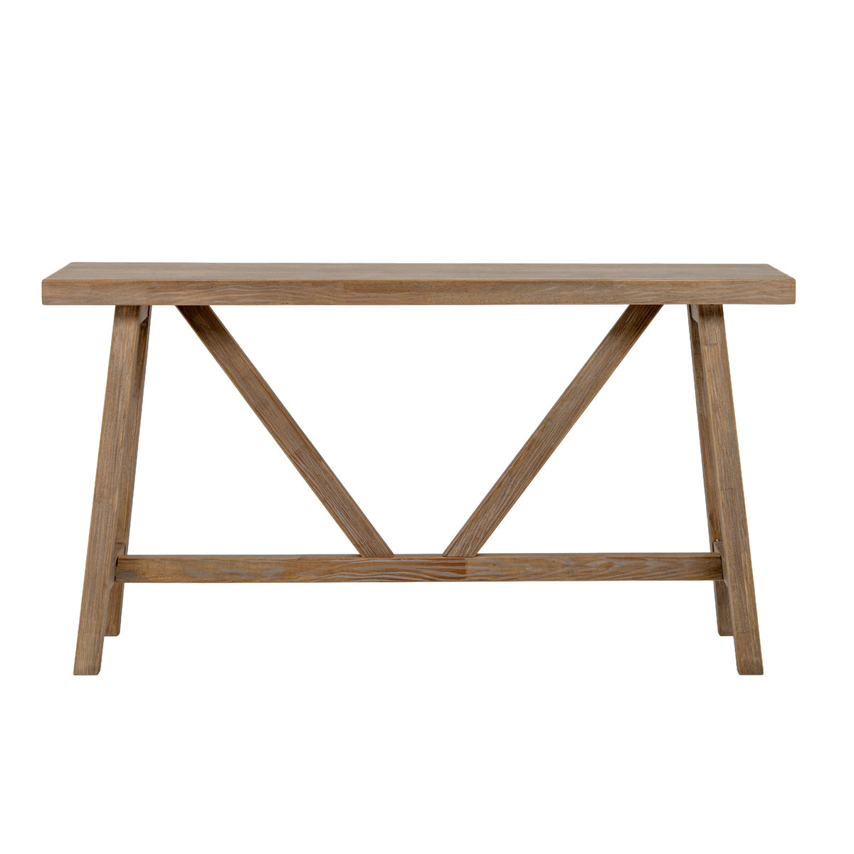 Wooden Console Table 140cm Wide - Haldon