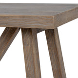 Wooden Console Table 140cm Wide - Haldon