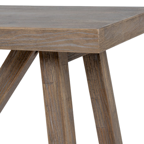 Wooden Console Table 140cm Wide - Haldon