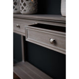 Wooden Console Table 160cm Wide With 4 Drawers - Serene