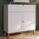 Wooden Console Table With 2 Doors And 1 Drawer - Wensley