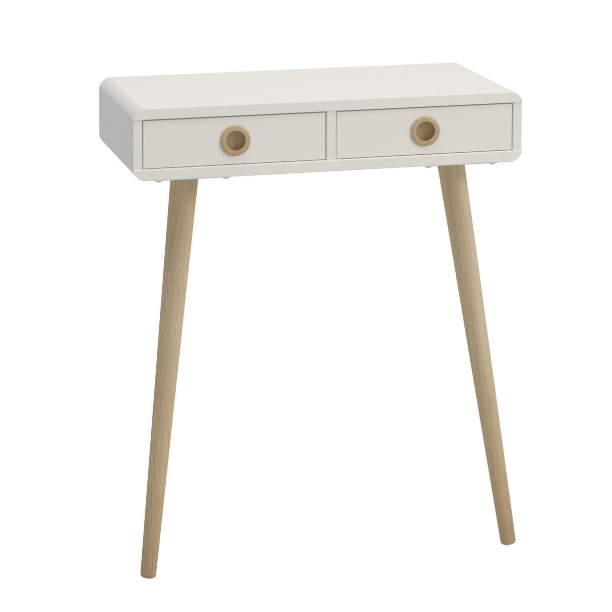 Wooden Console Table With 2 Drawers - Softline