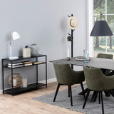 Wooden Console Table With 2 Shelves - Seaford