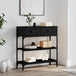 Wooden Console Table 72.5cm Wide With 2 Drawers - Vantage Home