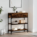 Wooden Console Table 72.5cm Wide With 2 Drawers - Vantage Home