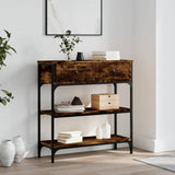 Wooden Console Table 72.5cm Wide With 2 Drawers - Vantage Home