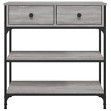 Wooden Console Table 72.5cm Wide With 2 Drawers - Vantage Home