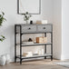 Wooden Console Table 72.5cm Wide With 2 Drawers - Vantage Home