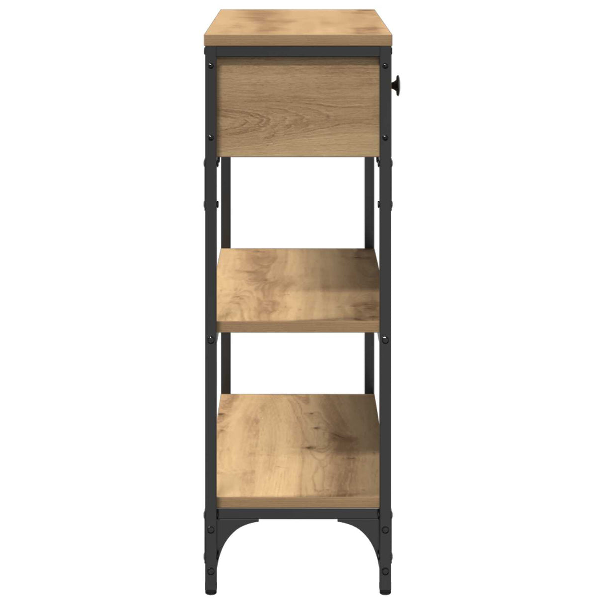 Wooden Console Table 72.5cm Wide With 2 Drawers - Vantage Home