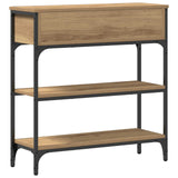 Wooden Console Table 72.5cm Wide With 2 Drawers - Vantage Home