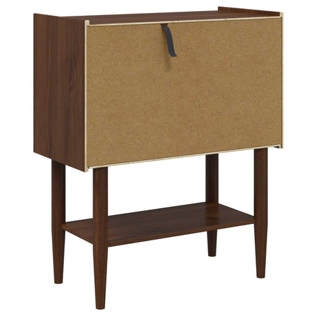 Wooden Console Table 80cm Wide With 2 Sliding Doors - Bilbao
