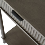 Wooden Console Table 90cm Wide With 2 Drawers - Reed