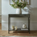 Wooden Console Table 90cm Wide With 2 Drawers - Reed