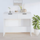 Wooden Console Table 90cm Wide With 2 Drawers - Vantage Home