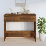 Wooden Console Table 90cm Wide With 2 Drawers - Vantage Home