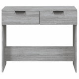 Wooden Console Table 90cm Wide With 2 Drawers - Vantage Home