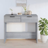Wooden Console Table 90cm Wide With 2 Drawers - Vantage Home