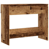 Wooden Console Table 90cm Wide With 2 Drawers - Vantage Home