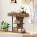 Wooden Console Table 91cm Wide With 1 Drawer - Velmora