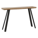 Wooden Console Table Wave Edge - Quebec