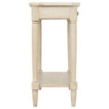 Wooden Console Table With 1 Drawer And Under Shelf - Chantilly