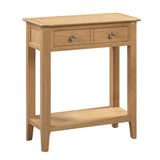 Wooden Console Table With 1 Drawer - Cotswold