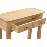 Wooden Console Table With 1 Drawer - Cotswold