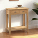 Wooden Console Table With 1 Drawer - Cotswold