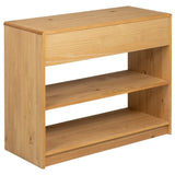 Wooden Console Table With 2 Drawers And 2 Shelves - Sauda