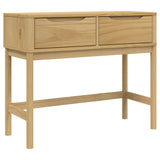 Wooden Console Table With 2 Drawers - Floro