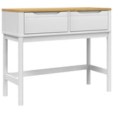 Wooden Console Table With 2 Drawers - Floro