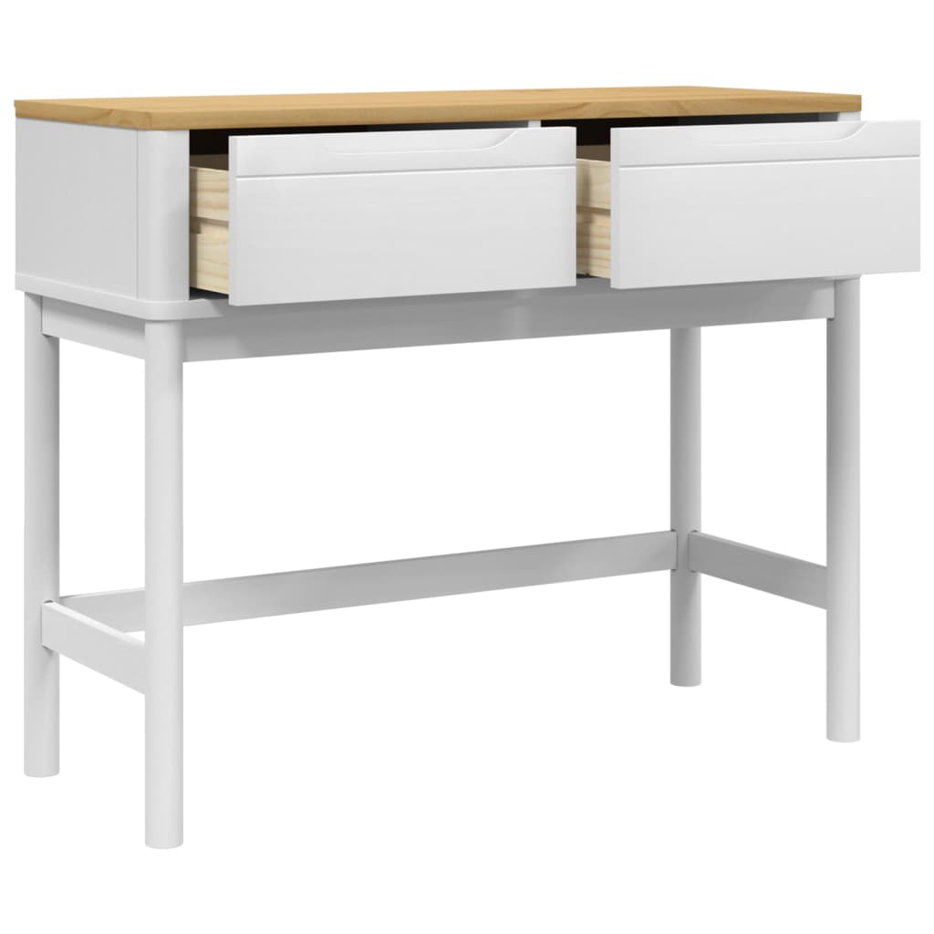 Wooden Console Table With 2 Drawers - Floro