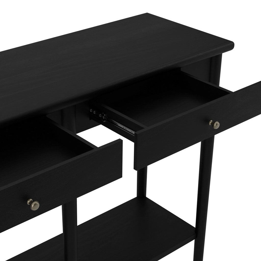 Wooden Console Table With 2 Drawers - Jackson