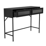 Wooden Console Table With 2 Drawers - Lincoln