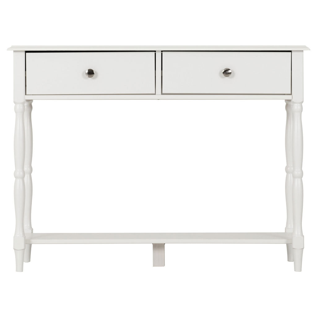 Wooden Console Table With 2 Drawers - Stratford