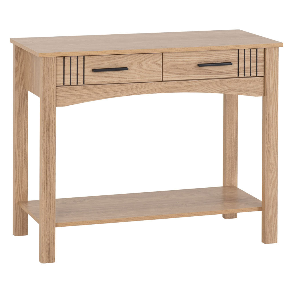 Wooden Console Table With 2 Drawers - Tessa