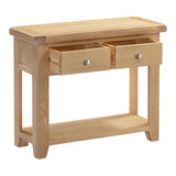 Wooden Console Table With 2 Drawers - Windsor