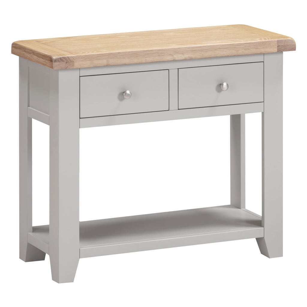 Wooden Console Table With 2 Drawers - Windsor