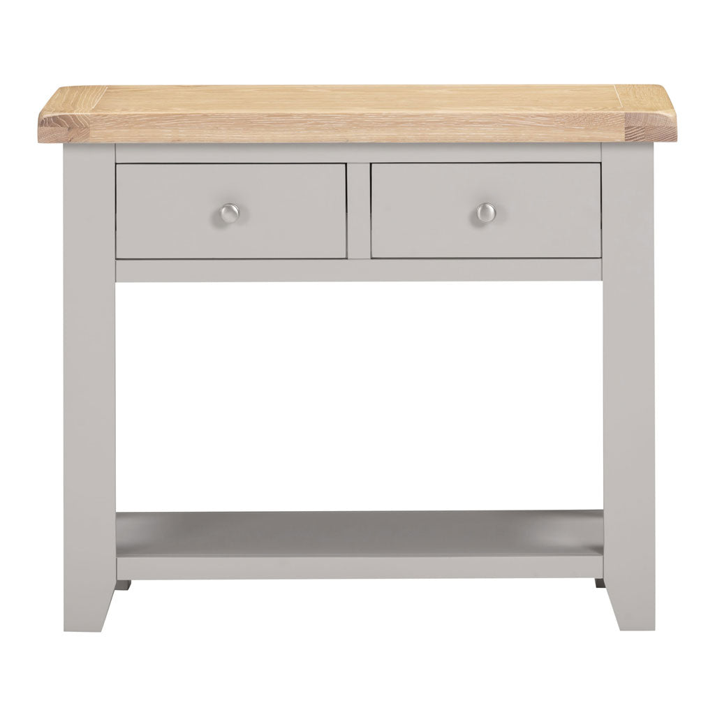 Wooden Console Table With 2 Drawers - Windsor