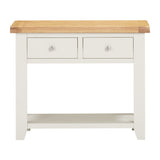 Wooden Console Table With 2 Drawers - Windsor