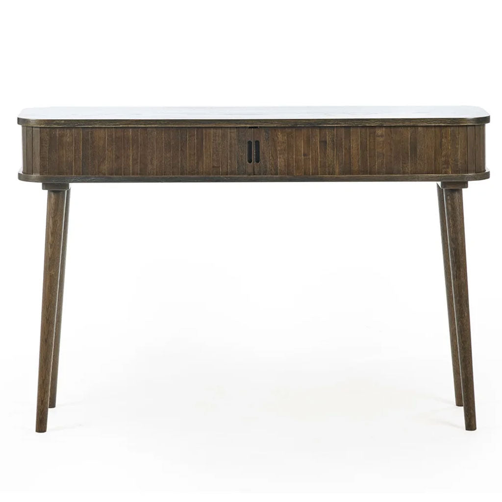Wooden Console Table With 2 Sliding Doors - Arya
