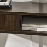 Wooden Console Table With 2 Sliding Doors - Arya