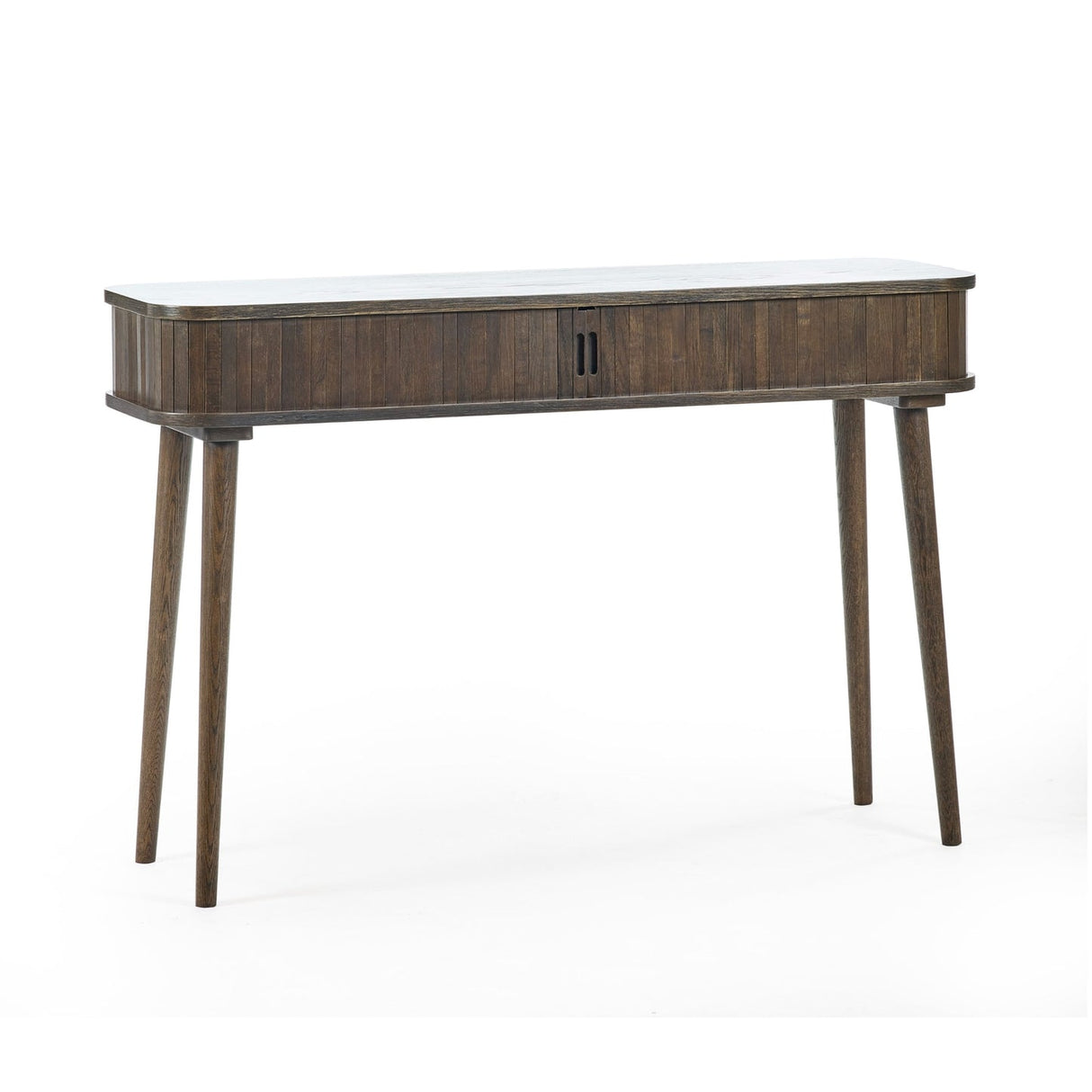 Wooden Console Table With 2 Sliding Doors - Arya
