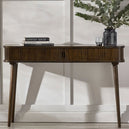 Wooden Console Table With 2 Sliding Doors - Arya