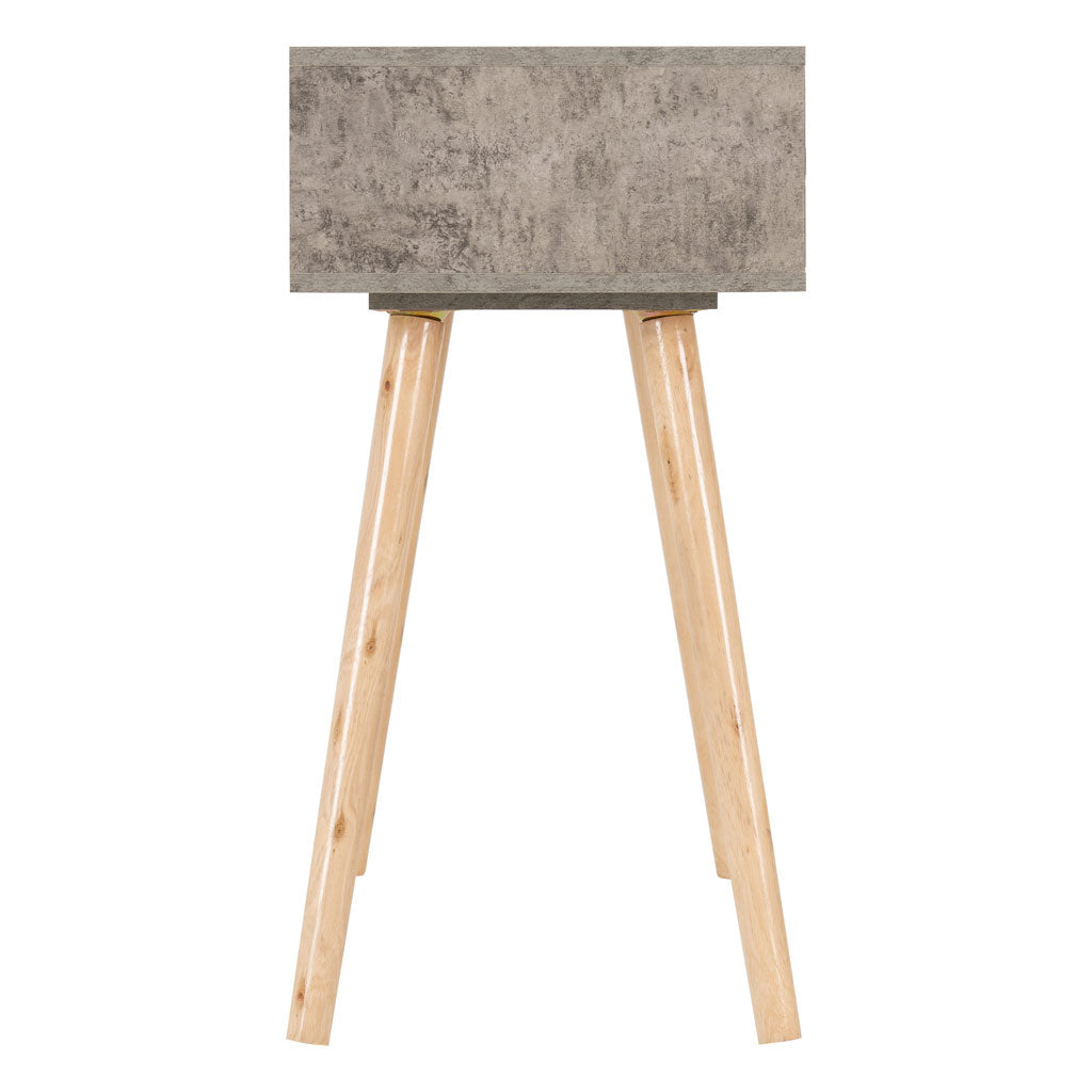 Wooden Console Table With 3 Drawers - Nordic