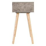 Wooden Console Table With 3 Drawers - Nordic