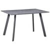 Wooden Contemporary Kitchen Dining Table Rectangular for 4 People - Velmora